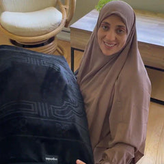 سجادة صلاة مريحة بإسفنج داعم للركب  صلاة بلا ألم